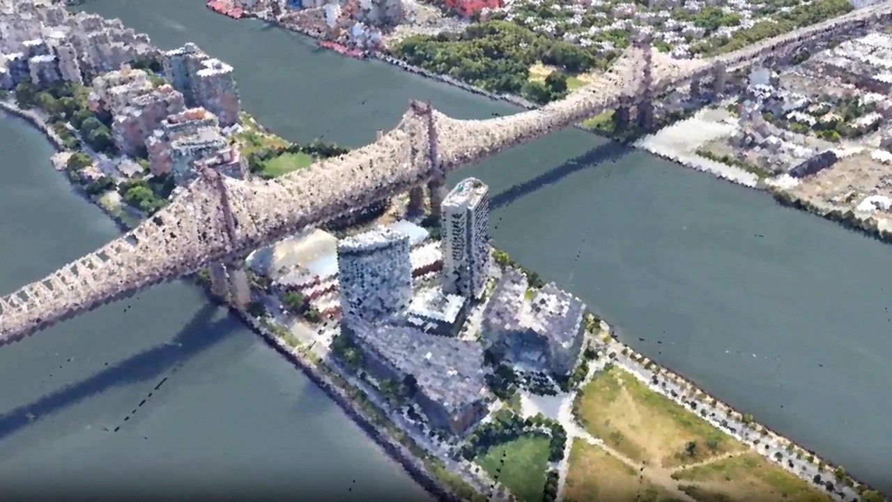 Programista stworzył aplikację, która przerabia Google Maps na mapę w Minecrafcie, efekty są niesamowite, źródło grafiki: Voxel Earth.