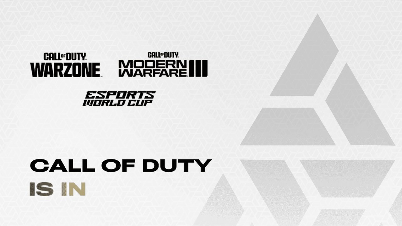 Call of Duty: Modern Warfare III oraz Call of Duty: Warzone na Esports World Cup 2024, źródło grafiki: EWC.