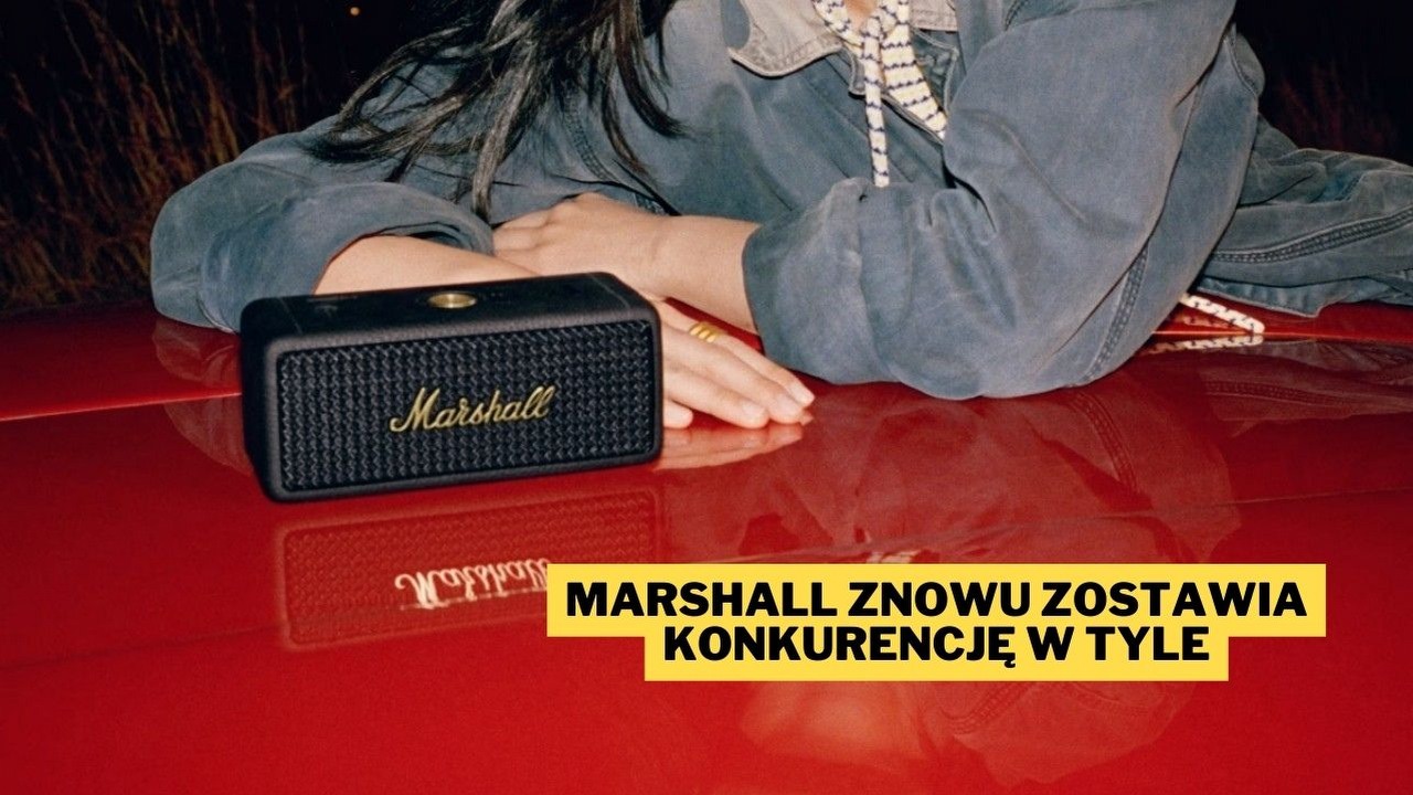 Tą promocją Amazon „zaorał” konkurencję! Głośnik Marshall Emberton 2 z baterią starczającą na 30h działania w cenie, której trudno się oprzeć, źródło grafiki: Marshall; materiały promocyjne.