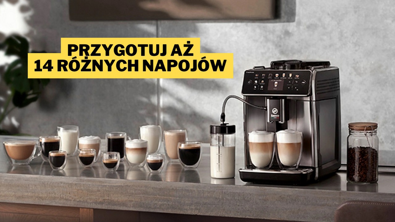 Z tą ofertą Samsung, Siemens i De’Longhi nie mają żadnych szans. Cena i funkcje Saeco GranAroma przekonały mnie do inwestycji w ekspres automatyczny, źródło grafiki: Saeco.