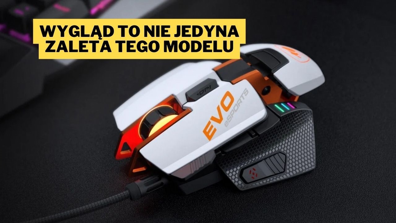 Nieziemska promocja na kosmiczną myszkę komputerową. Cougar 700M EVO to gryzoń, którego warto kupić nie tylko dla samego wyglądu, źródło grafiki: Cougar.