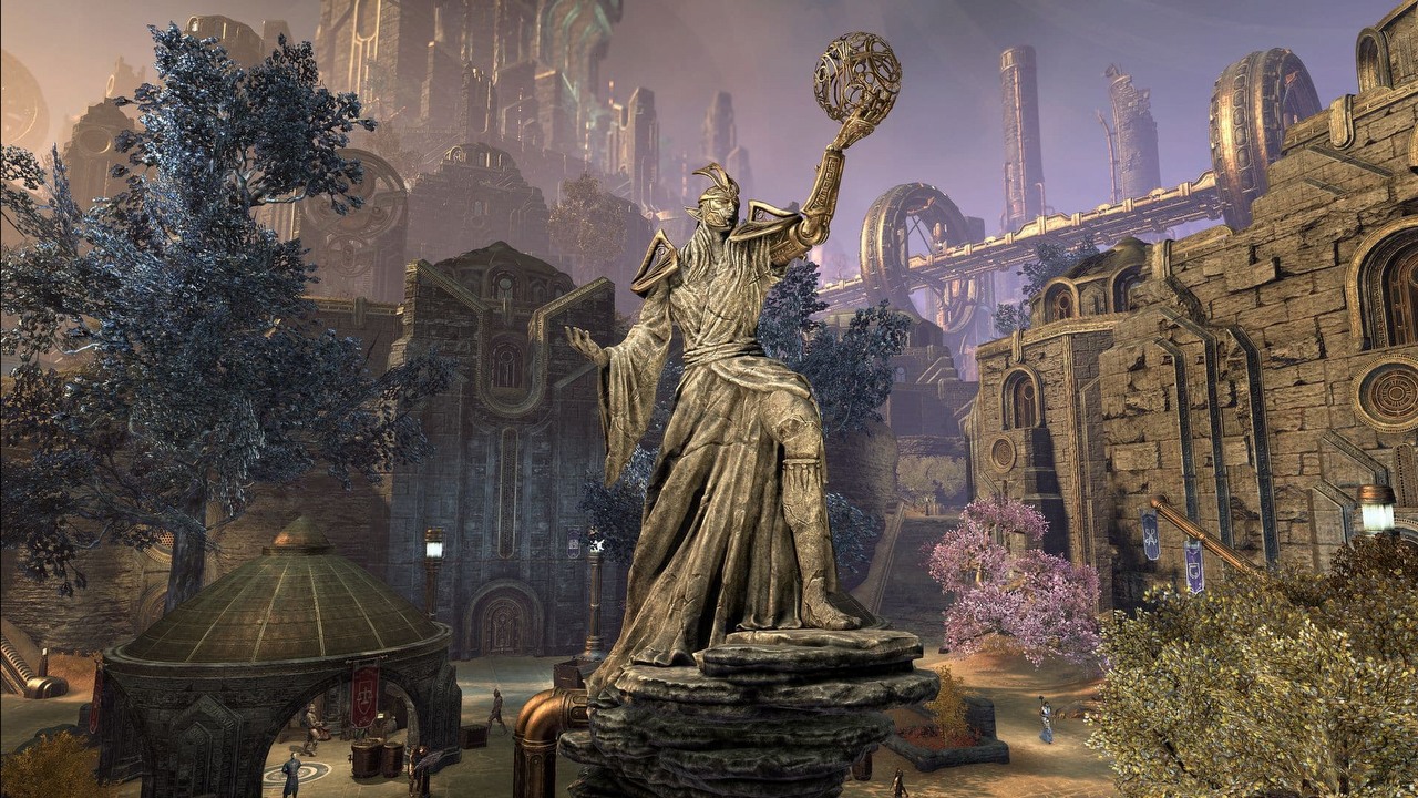 Bethesda ma prezent dla fanów swojego fantastycznego RPG. Z okazji 10. urodzin ESO gracze mogą zgarnąć za darmo dodatek Clockwork City, źródło grafiki: Bethesda Softworks.