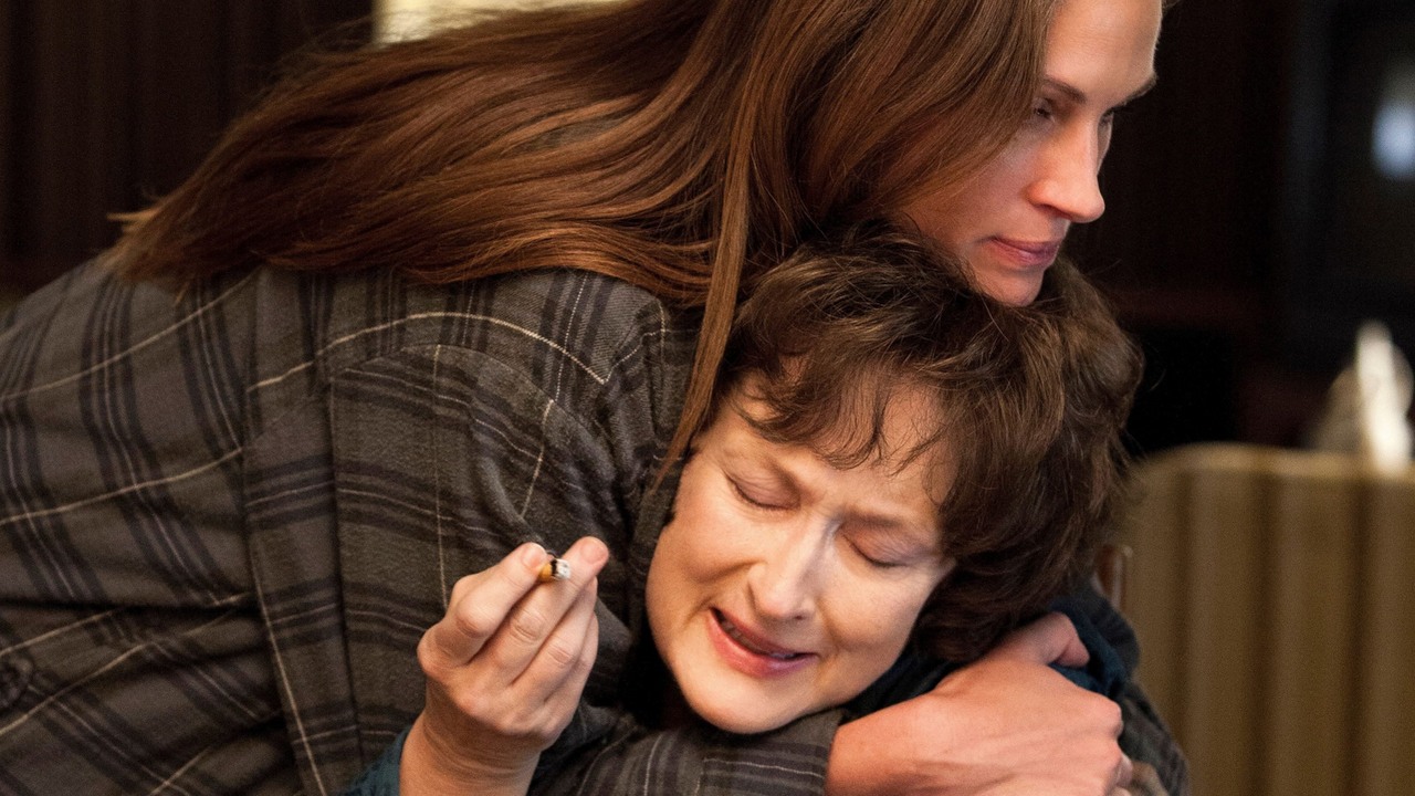 Julia Roberts myślała, że „pójdzie do piekła” przez rzeczy, które robiła Meryl Streep w tym filmie z 2013 roku, źródło grafiki: Sierpień w hrabstwie Osage, John Wells, Jean Doumanian Productions, 2013.
