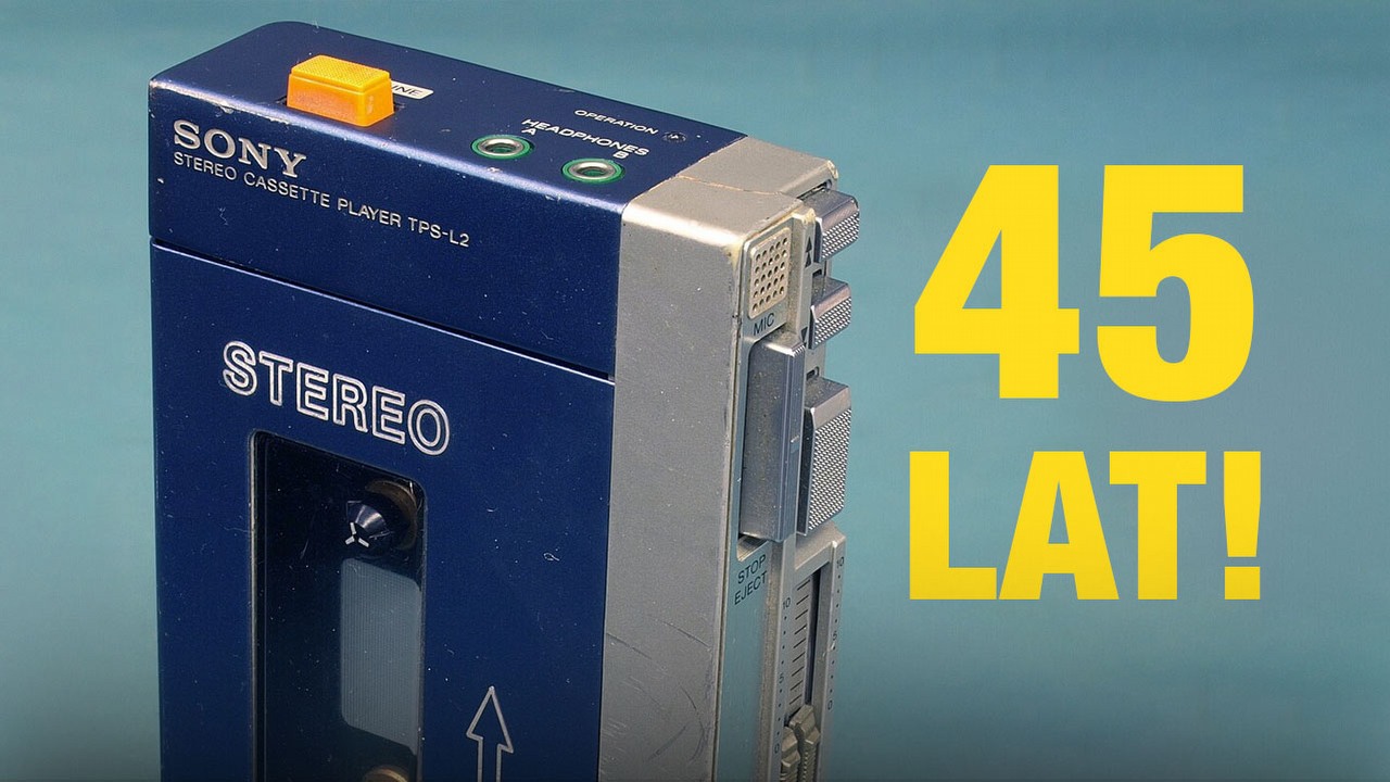 Walkman budził niegdyś pożądanie jak dziś najnowszy iPhone. Właśnie kończy 45 lat, a ja wciąż miło go wspominam.