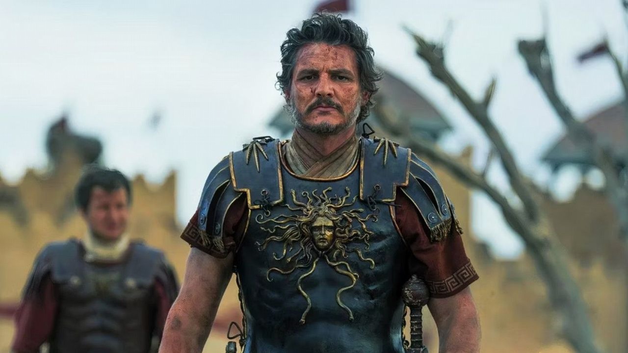 Gladiator 2 na pierwszych zdjęciach. Pedro Pascal i Paul Mescal walczą w epickim widowisku Ridleya Scotta, źródło grafiki: Gladiator 2, Ridley Scott, Paramount Pictures, 2024.