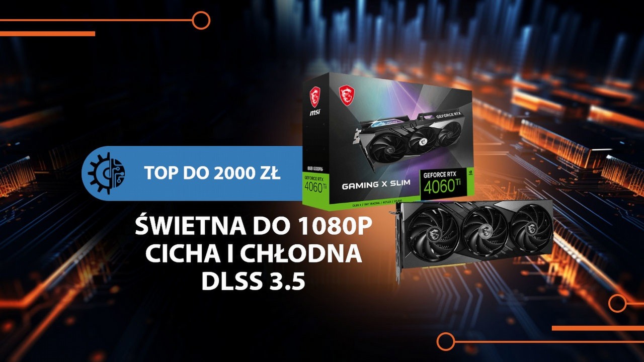 Jeśli chcesz kupić GeForce’a RTX do 2000 złotych, ten model jest najlepszym wyborem.