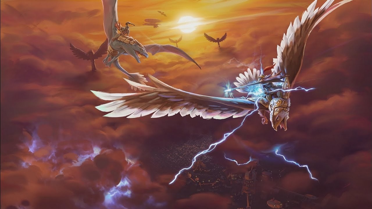 Stworzone przez samotnego dewelopera RPG fantasy z otwartym światem za darmo w Epic Games Store. The Falconeer kładzie ogromny nacisk na latanie, źródło grafiki: Tomas Sala..