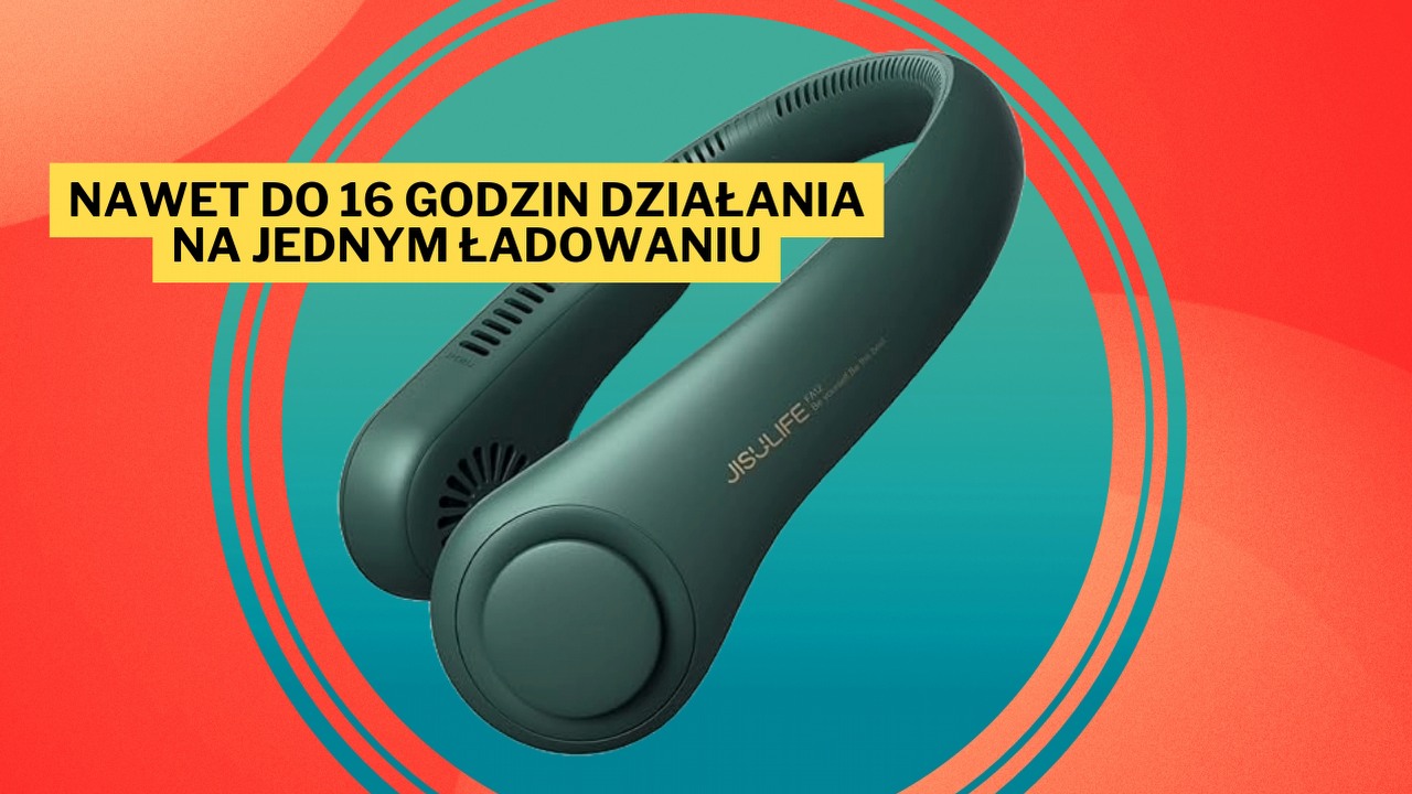 Prawie 50 tysięcy komentarzy i w większości pozytywne opinie - ten przypominający słuchawki wentylator to hit Amazona. Przygotuj się na nowy rodzaj ochłody podczas wakacyjnych upałów, źródło grafiki: Jisulife.