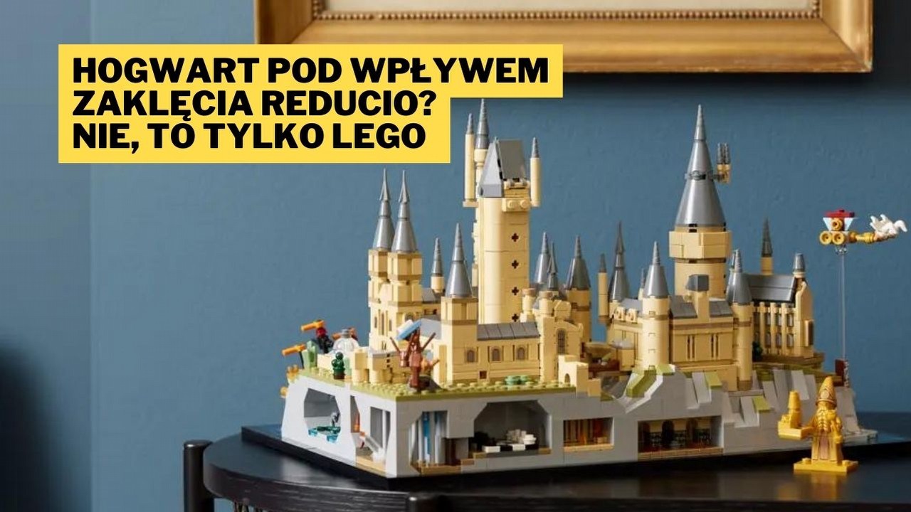 Amazon znowu mi zaimponował. Dzięki tej promocji składający się z ponad 2,5 tysiąca elementów LEGO Hogwart i błonia wkrótce dołączy do moich pozostałych zamków, źródło grafiki: Materiały promocyjne, LEGO.pl.