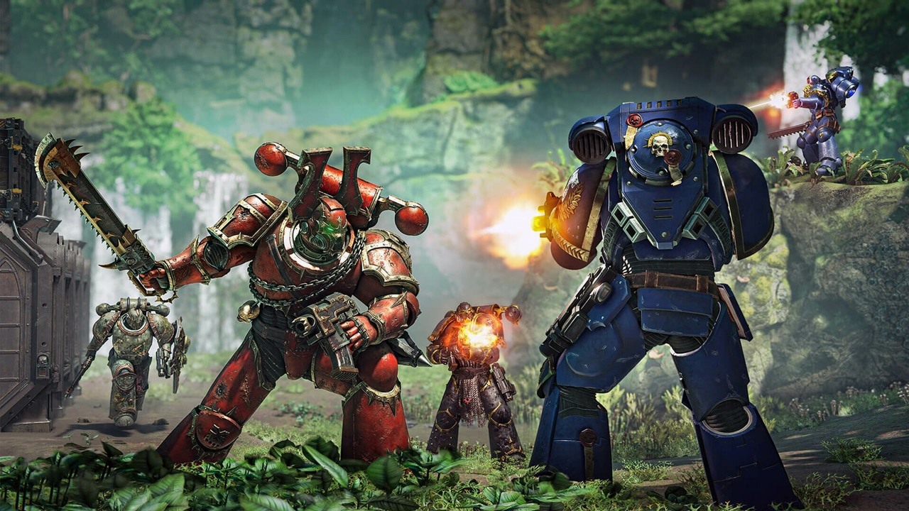 Po trudnej decyzji przyszła pora na świetne wieści. Złoty status Warhammer 40,000: Space Marine 2 umacnia wrześniową datę premiery, źródło grafiki: Focus Entertainment.