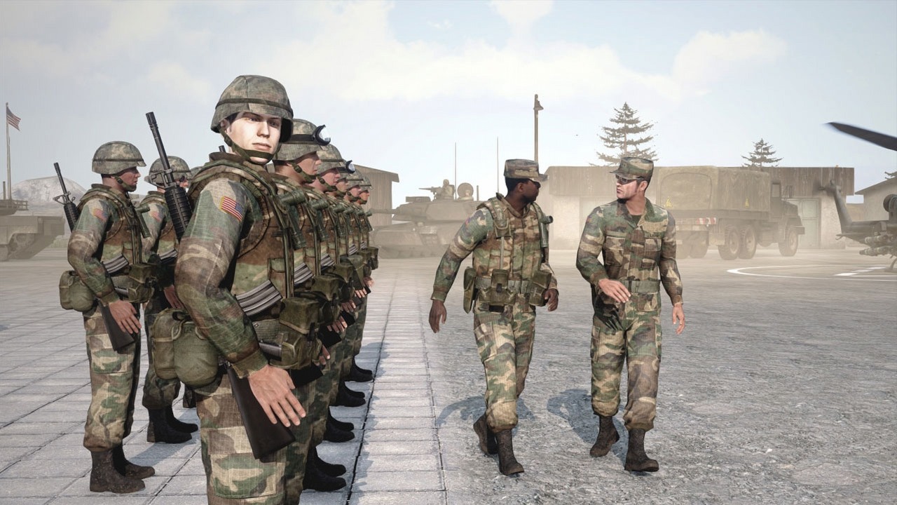 Jak zagrać w Operation Flashpoint na silniku Arma 3? W prosty sposób dostajemy właściwie remaster kultowej strzelanki, źródło grafiki: Bohemia & Cold War Rearmed III Team.