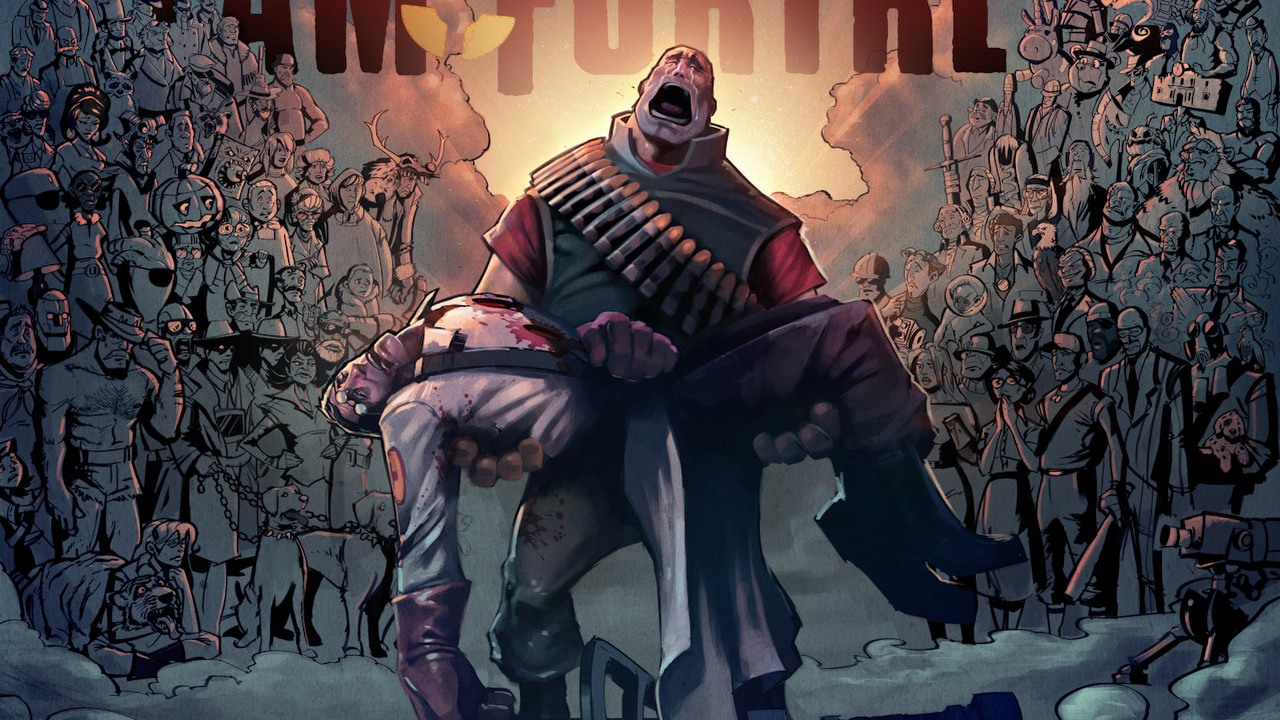 Fanów Team Fortress 2 ogarnął entuzjazm. Po 7 latach Valve jednak dokończy komiksową serię, źródło grafiki: Valve Corporation..