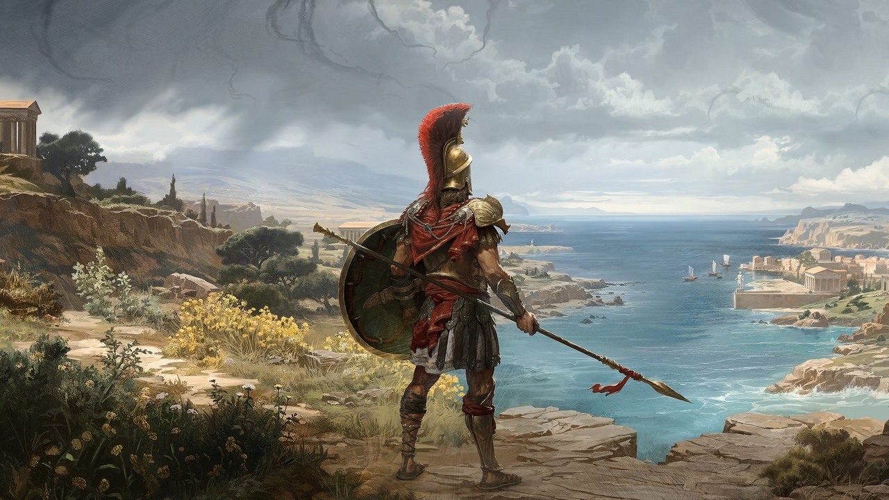 Kwestia skalowania poziomu potworów w Titan Quest 2, review bombing Apex Legends, godne NBA 2K25 na PC - FLESZ tvgry, źródło grafiki: THQ Nordic..