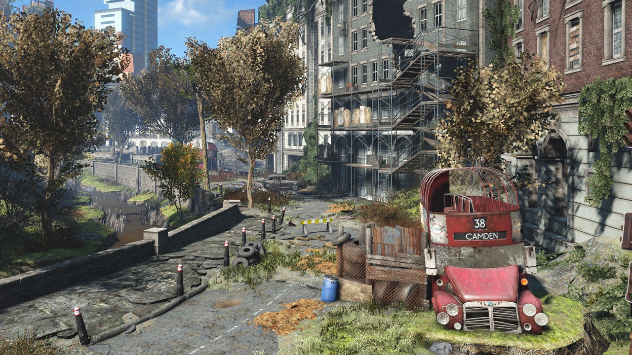 Autorzy Fallout: London twierdzą, że next-genowy Fallout 4 jest na tyle niestabilny, że nie obejdzie się bez downgrade'u, źródło grafiki: FOLON / Bethesda.