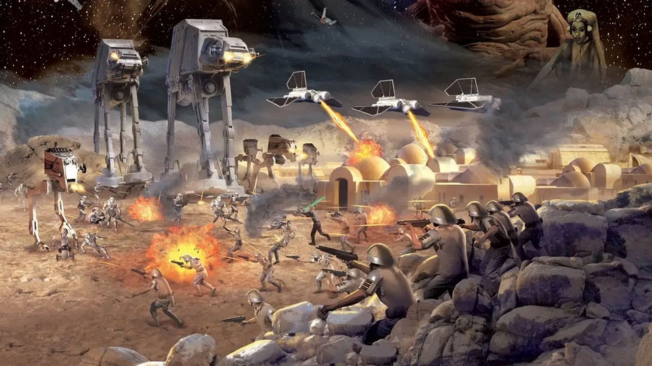 14 klasycznych gier Star Wars do kupienia w taniej paczce. Aktywujecie je na Steamie, źródło grafiki: Disney.