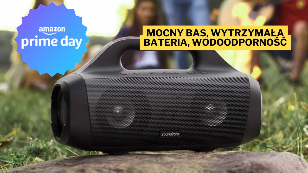 Pogromca JBL Charge 5 w genialnej promocji z okazji Amazon Prime Day. Głośnik Anker Motion Boom pokochały tysiące ludzi i wcale im się nie dziwię, źródło grafiki: Anker.