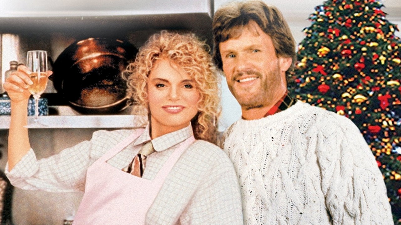 Mało kto zna jedyny wyreżyserowany przez Arnolda Schwarzeneggera film, który był wielką klapą, źródło grafiki: Christmas in Connecticut, Arnold Schwarzenegger, TNT, 1992.