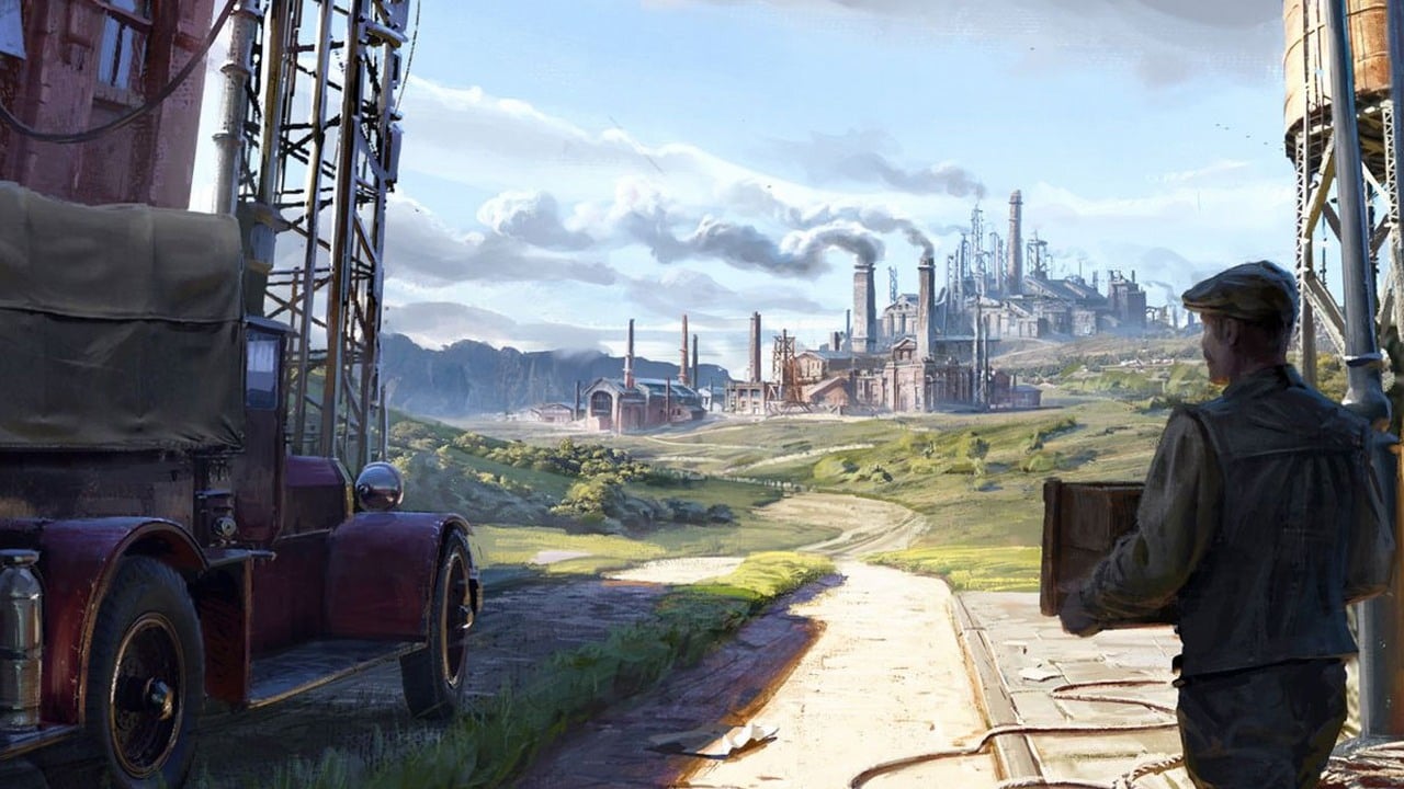 Zapowiedziano testy nowej wersji Kaiserpunk - unikalnego miksu city buildera i grand strategy w stylu Anno i Europy Universalis, źródło grafiki: Overseer Games.