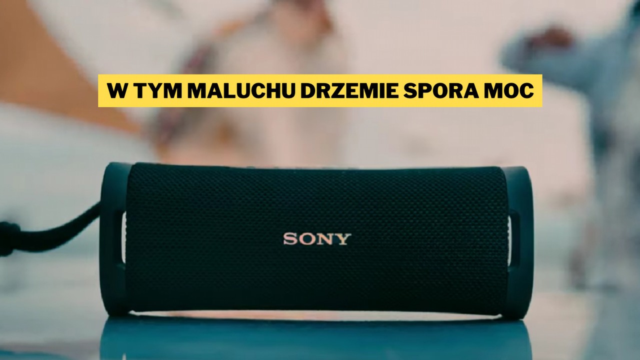 Bezprzewodowy głośnik Sony w cenie, jakiej jeszcze nie było. W tej promocji oferujący świetną jakość dźwięku sprzęt wyrasta na jedną z najciekawszych opcji na rynku, źródło grafiki: Sony.