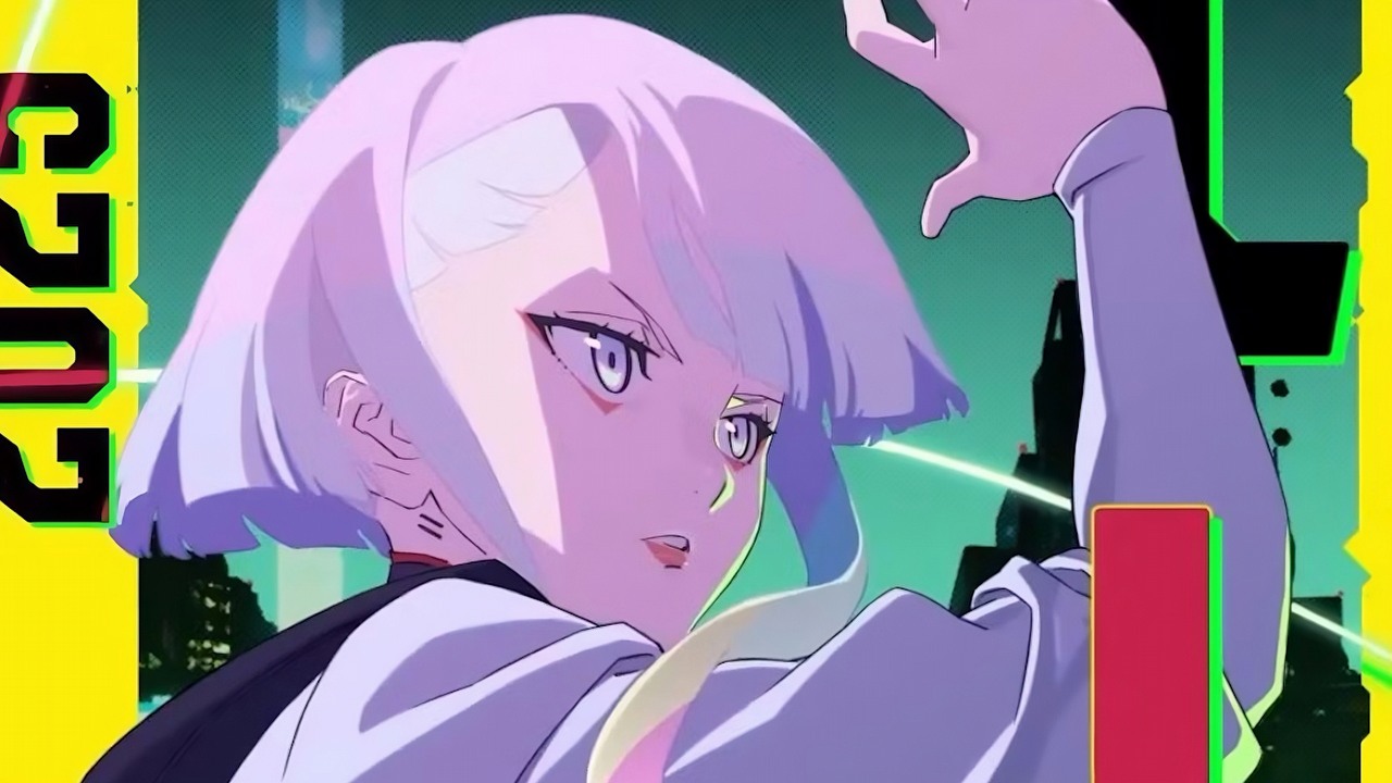 „Utalentowany netrunner jest również dobrym wojownikiem.” Lucy z Cyberpunk: Edgerunners dołączy do Guilty Gear: Strive, źródło grafiki: CD Projekt / Trigger / Netflix..