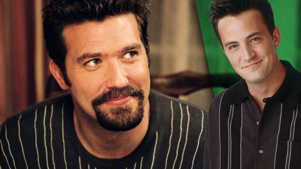 Ten aktor miał zagrać Chandlera w Przyjaciołach. Długo nie mógł poradzić sobie z sukcesem Matthew Perry'ego, źródło grafiki: Dickie Roberts: Former Child Star, Sam Weisman, Paramount Pictures, 2003 / Friends, David Crane i Marta Kauffman, NBC, 1994.