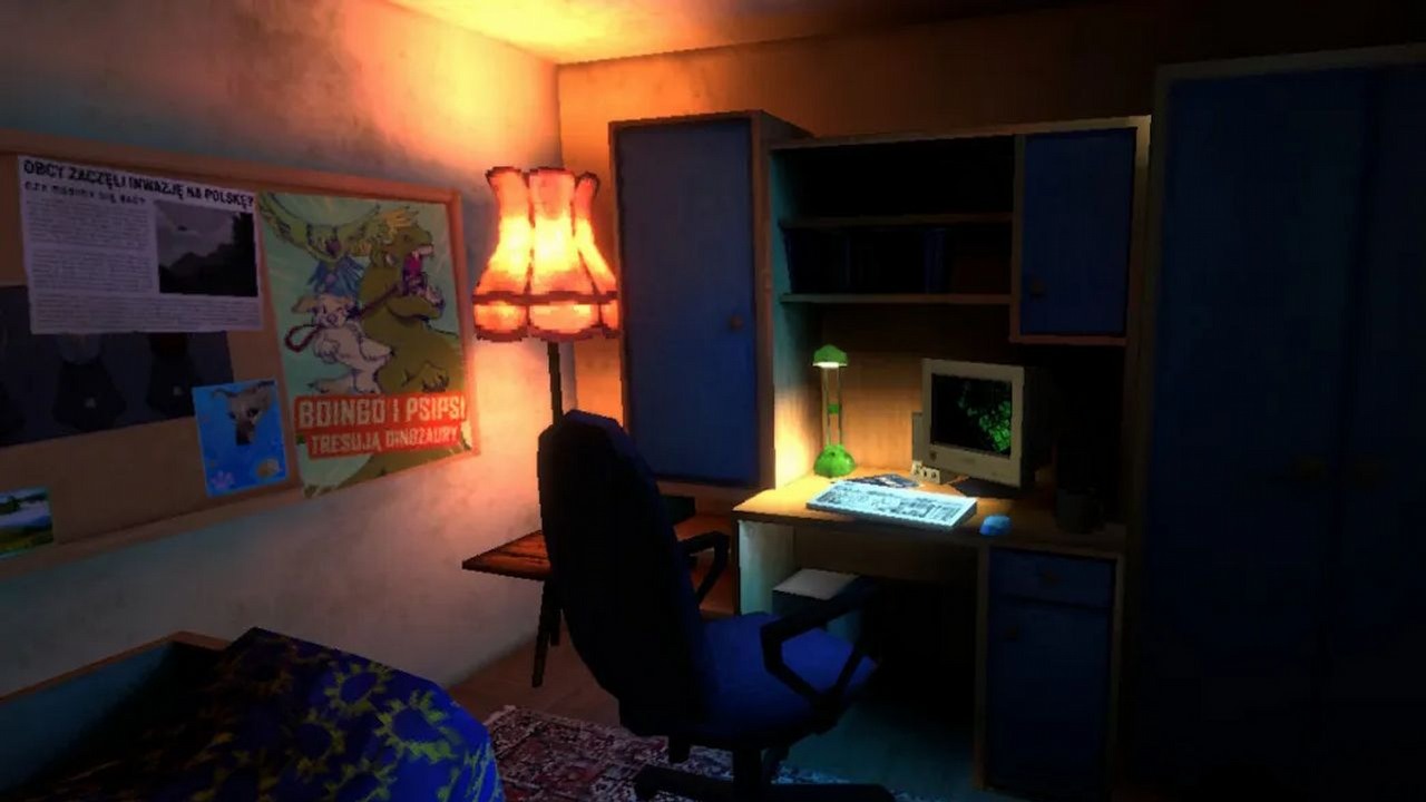 Rozwiąż zagadkę bestii z Gozdar w darmowym polskim horrorze. Nostalgiczna Krypta FM zadebiutowała na Steam, źródło grafiki: Źródło fot. Under the Sink Studio.