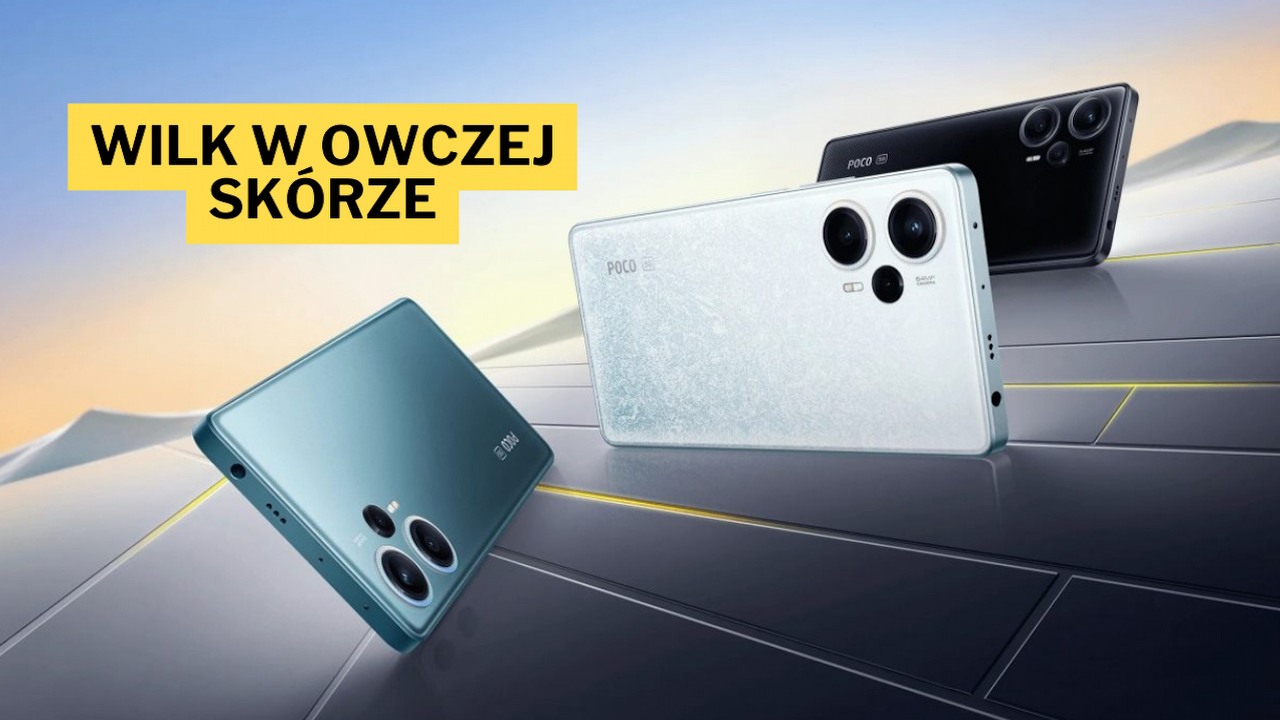 Wydajnościowy potwór od Xiaomi jeszcze nigdy nie był dostępny tak tanio. W tej cenie POCO F5 z 12 GB RAM zmiata Samsunga i Motorolę z planszy, źródło grafiki: Xiaomi.