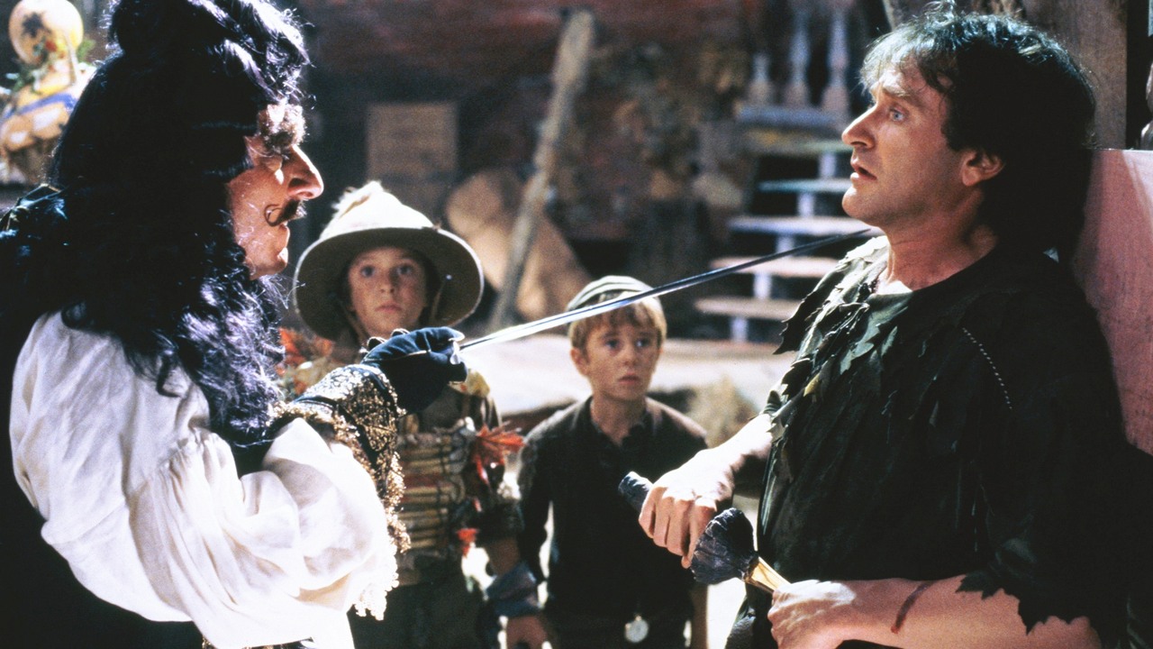 „Nadal nie lubię tego filmu”. Steven Spielberg nie był przekonany do scenariusza produkcji z Robinem Williamsem, która zarobiła 300 mln dolarów, źródło grafiki: Hook, Steven Spielberg, TriStar Pictures, 1991.