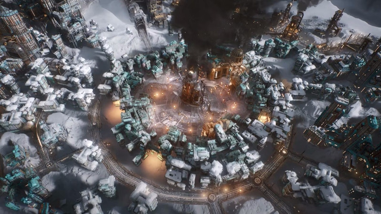 Frostpunk 2 jest trudny, dlatego twórcy chcą jak najbardziej przyjaznego interfejsu, źródło grafiki: 11 bit.