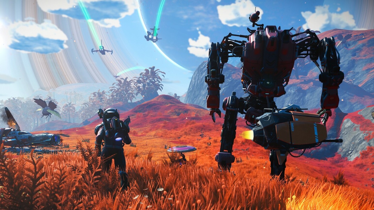 No Man's Sky ma najwięcej graczy od 5 lat, ponieważ ostatnia aktualizacja przyniosła masę zmian. Szef Hello Games jest zachwycony ostatnimi wynikami gry na Steam, źródło grafiki: Hello Games.