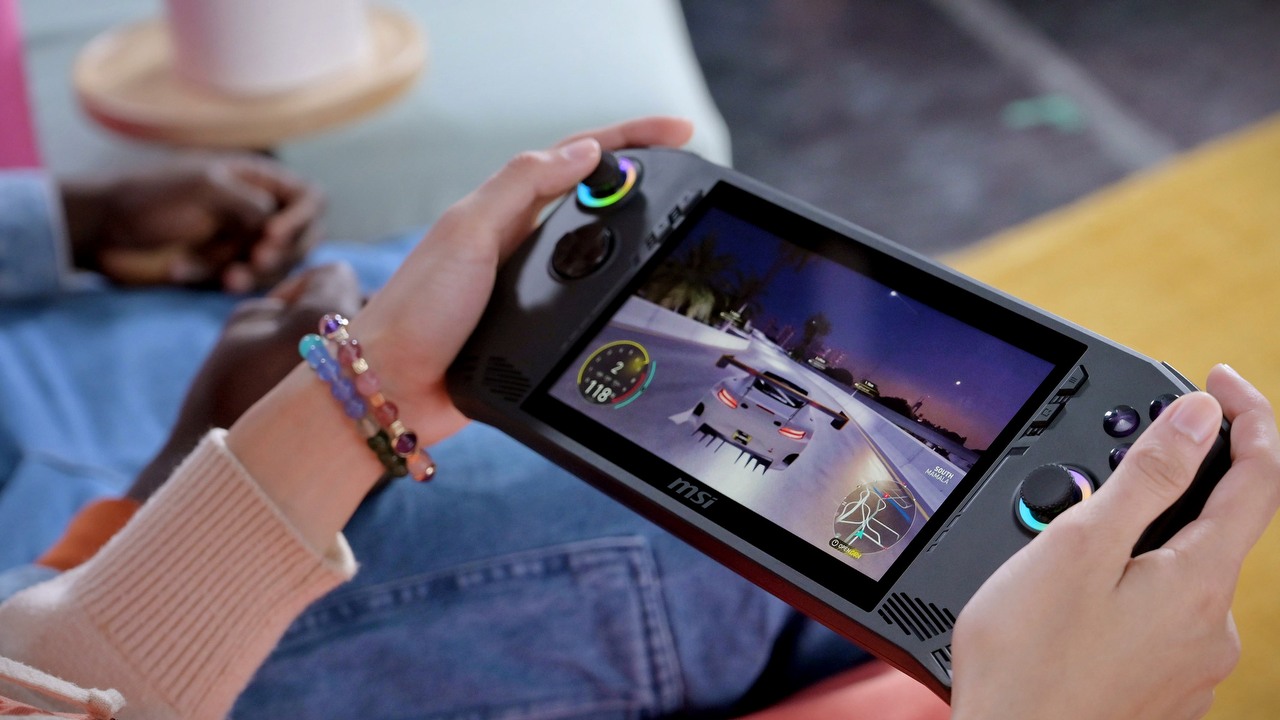 Który handheld może być dla Ciebie? Porównujemy gamingowe komputery przenośne, źródło grafiki: MSI.