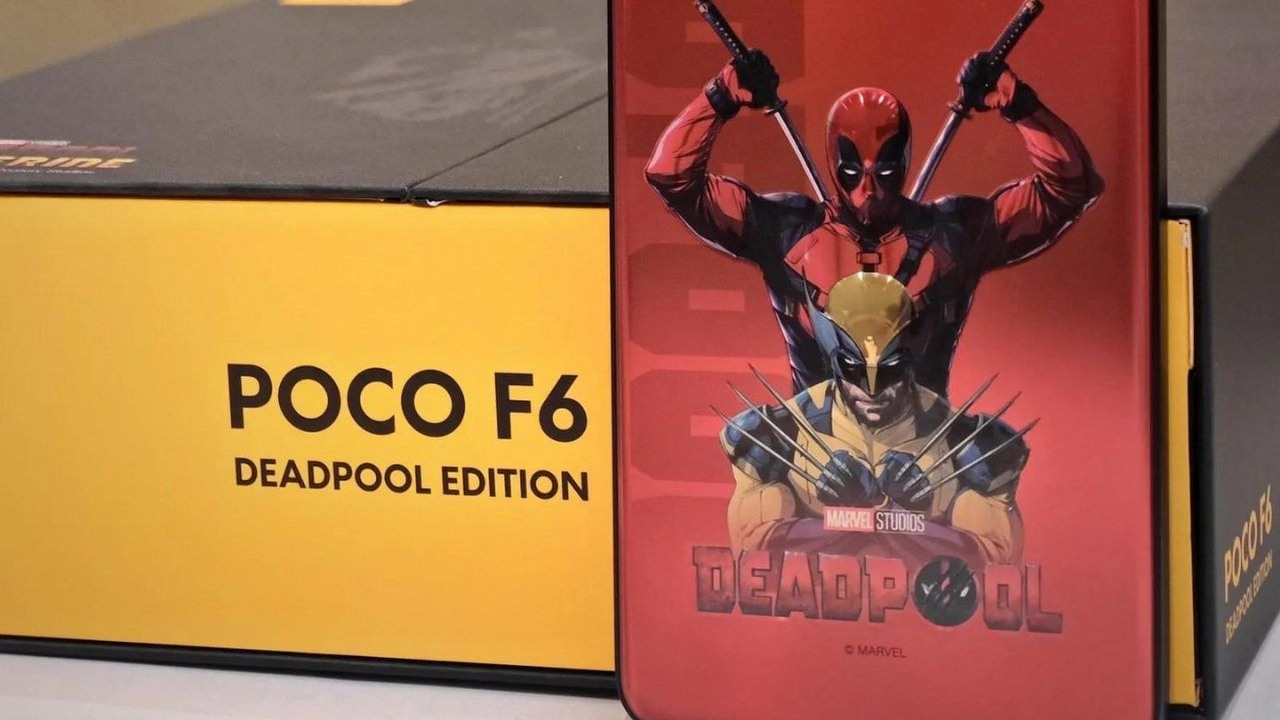 Nie tylko Xbox, również smartfon POCO dostanie edycję specjalną z Deadpoolem, źródło grafiki: POCO.