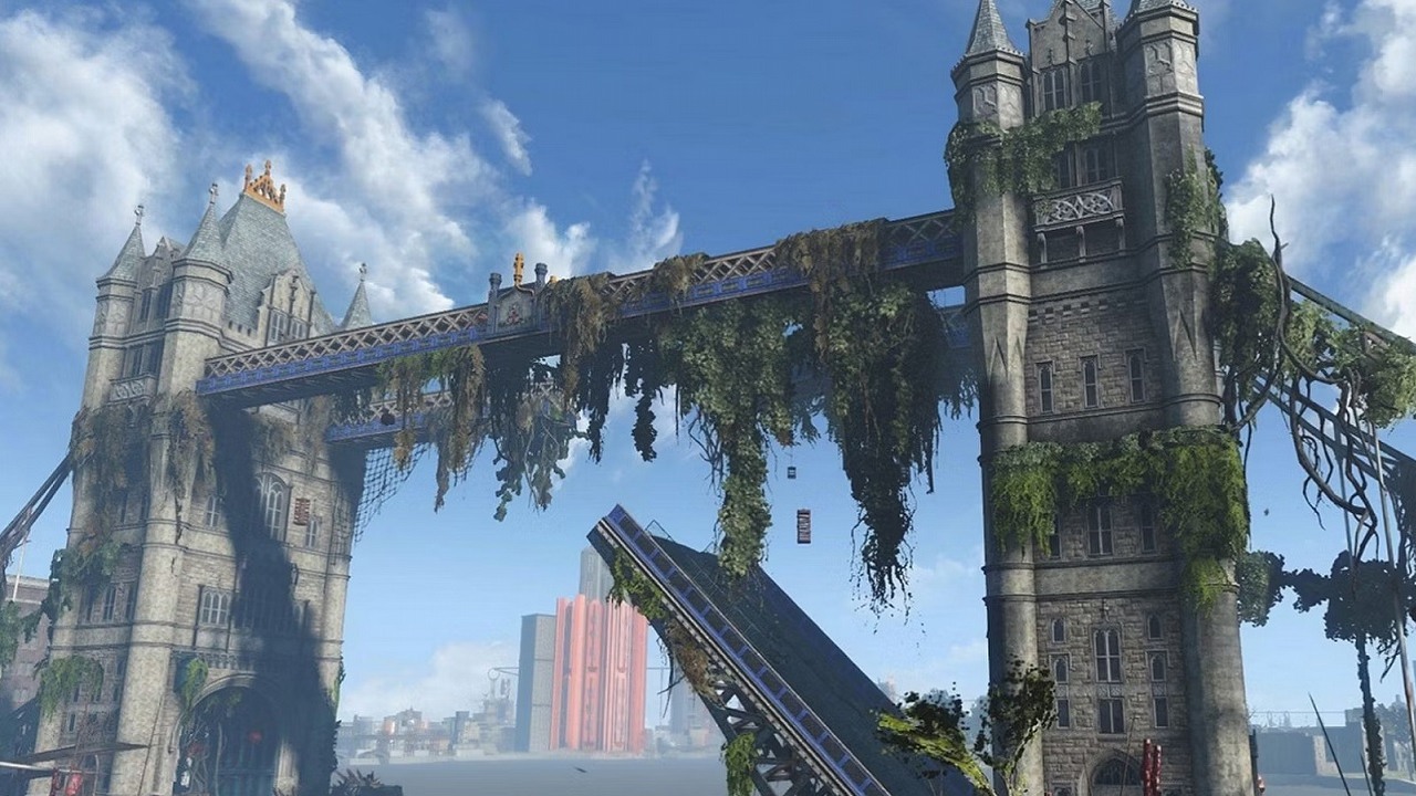 Premiera Fallout: London, kuriozalny błąd w WoW-ie, „fotorealistyczna” grafika w sequelu Cyberpunka 2077 - FLESZ tvgry, źródło grafiki: Team Fonlon / Bethesda Softworks..