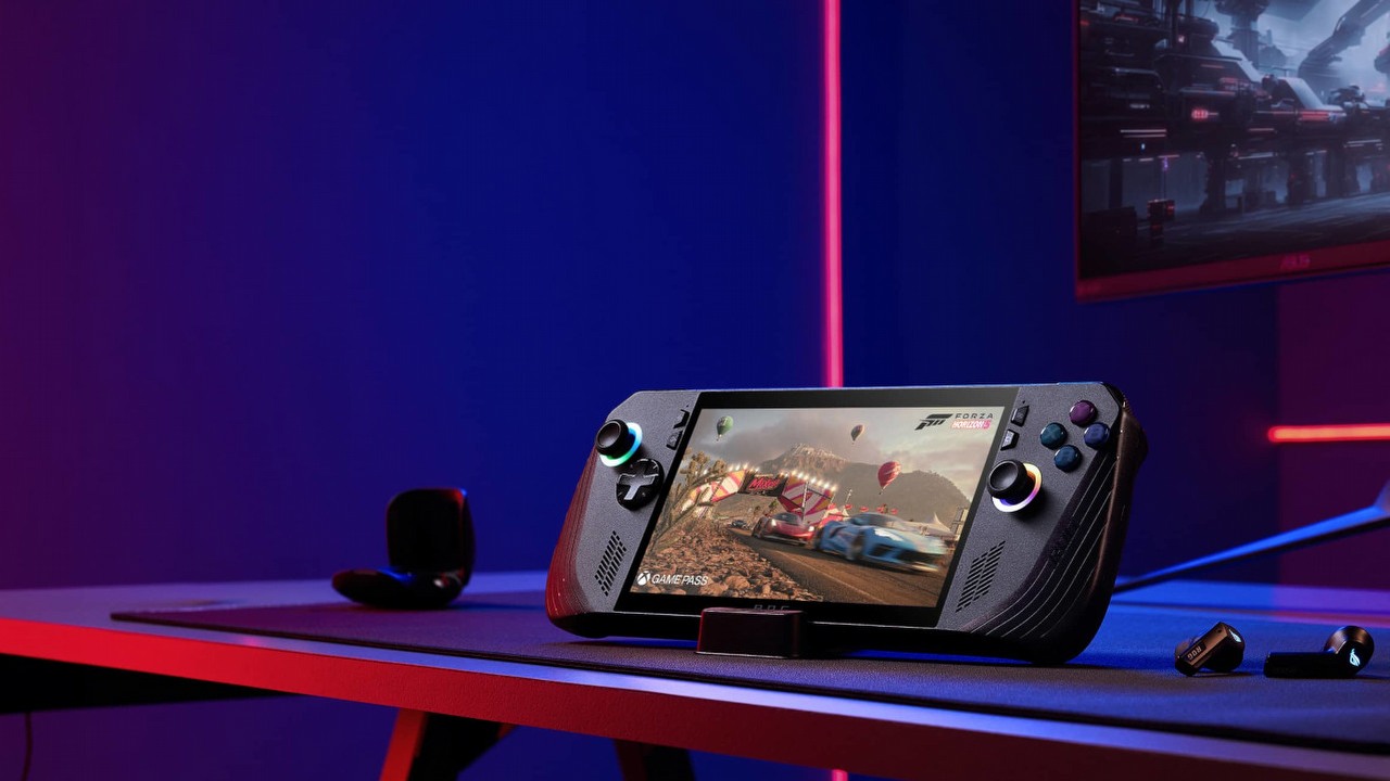 Recenzje Asus ROG Ally X pokazują, że jest to najlepszy handheld na rynku, źródło grafiki: ROG Asus.