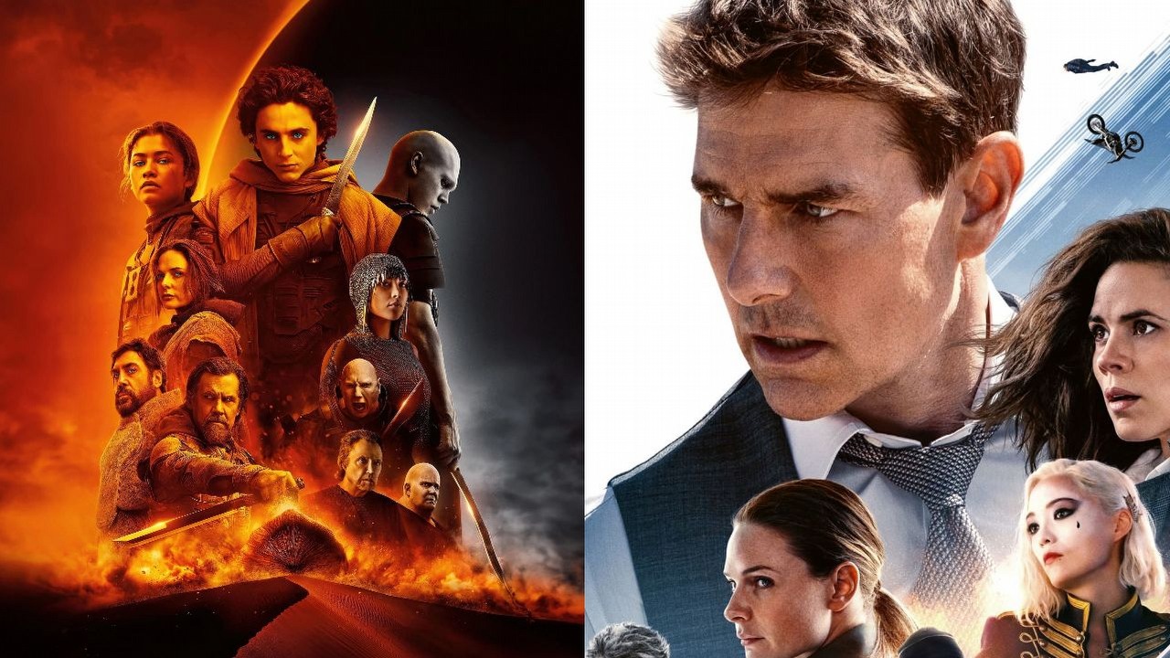 To będą wielkie premiery filmowe 2025 i 2026 roku. Plany Disneya, Marvela i innych wytwórni uwzględniają Diunę 3, Mission: Impossible 8 i Avatar 3, źródło grafiki: Diuna 2, Denis Villeneuve, Warner Bros., 2024 / Mission: Impossible 7, Christopher McQuarrie, Paramount Pictures, 2023.