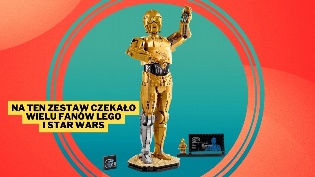 Jeden z najlepszych zestawów LEGO Star Wars w tym roku w zaskakująco niskiej cenie. Takiej oferty na model kultowego C-3PO nie powstydziłby się nawet Amazon, źródło grafiki: LEGO; materiały promocyjne.