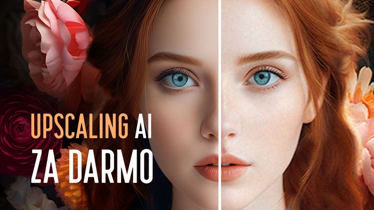 Zdobądź za darmo program AI do upscalingu zdjęć. Zobacz różnicę w jakości screenów z gier, źródło grafiki: Aiarty (Digiarty Software).