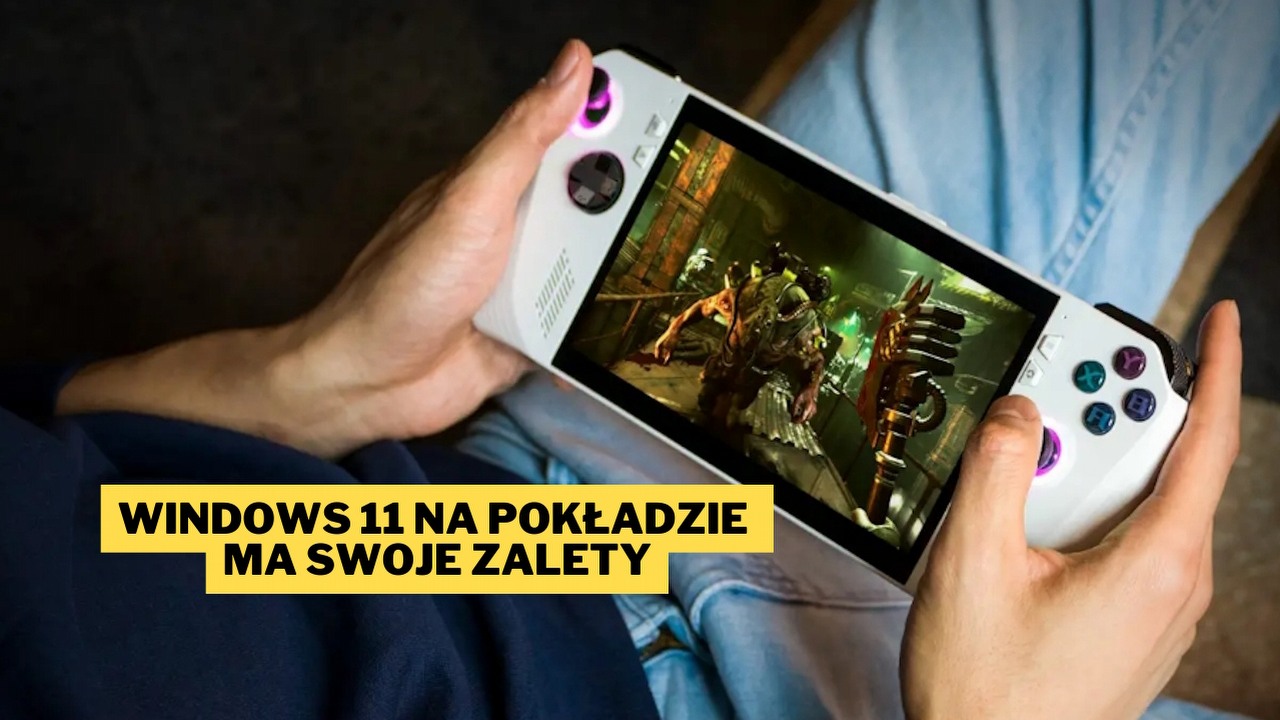 Gdybym miał kupować handhelda, to za te pieniądze na pewno wybrałbym model ROG Ally Extreme. Przenośny komputer Asusa z Windowsem 11 ma kilka asów w rękawie, których nie znajdziemy w Steam Decku, źródło grafiki: ASUS.