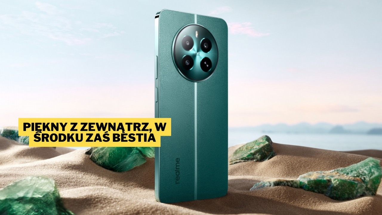Zjawiskowy realme 12 Plus 5G z 12 GB RAM nawet o 400 zł taniej niż w innych elektromarketach! Tak Amazon rozprawia się z konkurencją, źródło grafiki: Realme; materiały promocyjne.