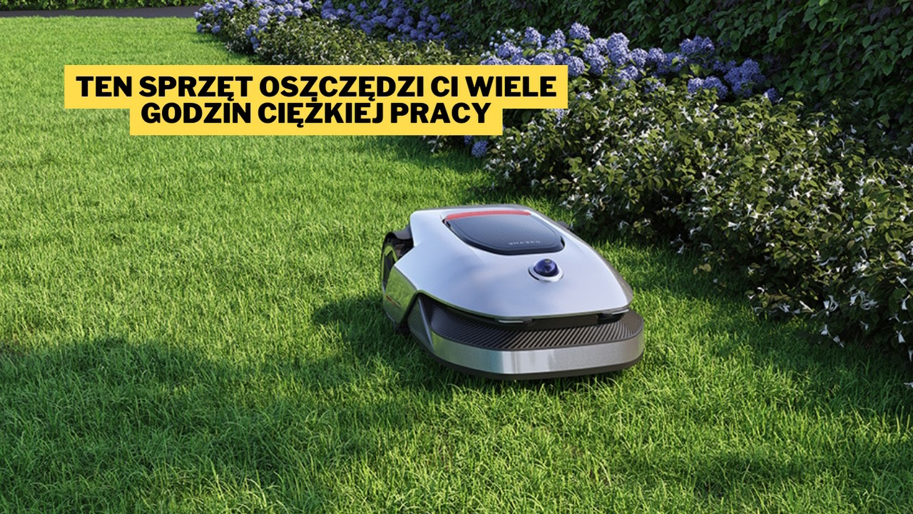 Kosiarka do trawy to już przeżytek. W polskich ogrodach zaczynają królować roboty koszące - takie jak Dreame Roboticmower A1. Ten inteligentny sprzęt jest tańszy od urządzeń Husqvarny, a oferuje niemal to samo, źródło grafiki: Dreame.