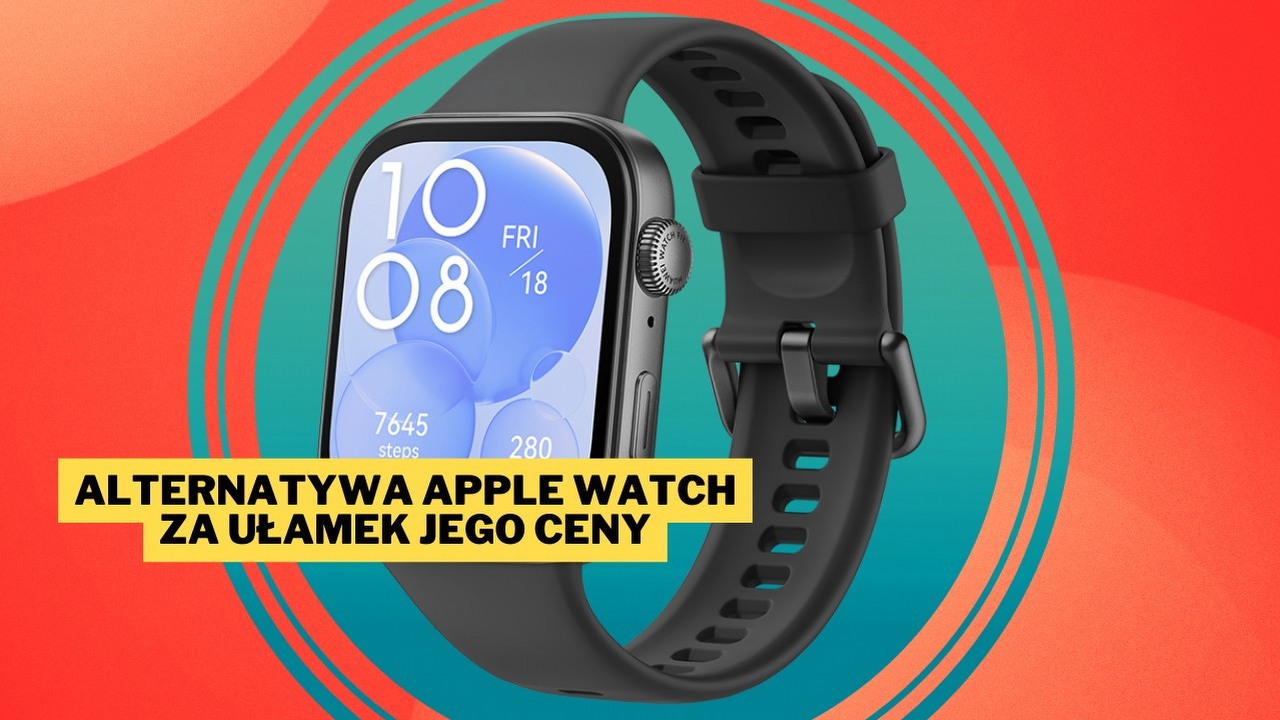Klon Apple Watch jeszcze nigdy nie był tak tani. Huawei Watch 3 Fit z GPS i ekranem AMOLED to smartwatch, który po prostu trzeba mieć, źródło grafiki: Huawei; materiały promocyjne.