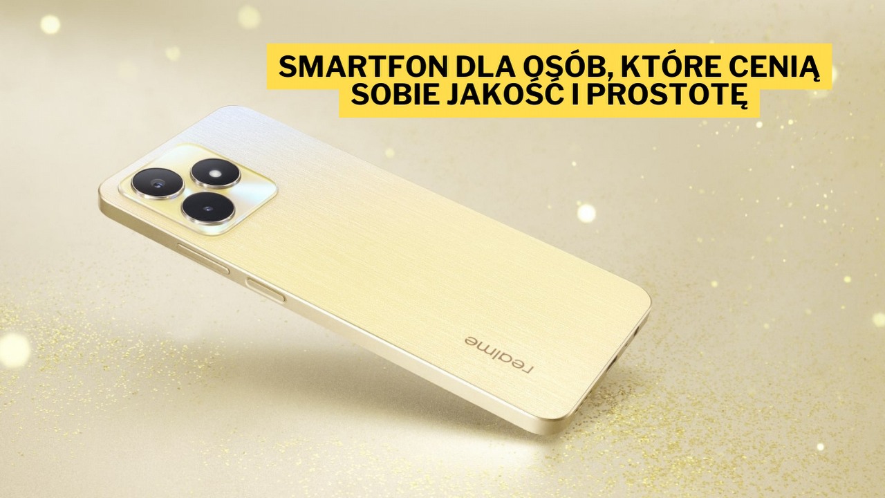 Mówcie, co chcecie, ale w tej promocji smartfon „dla ludu” ma szansę podbić niejedno serce. Realme C53 z aparatem 50 Mpx to super tani telefon, który z powodzeniem może konkurować z Motorolą i Xiaomi, źródło grafiki: realme.