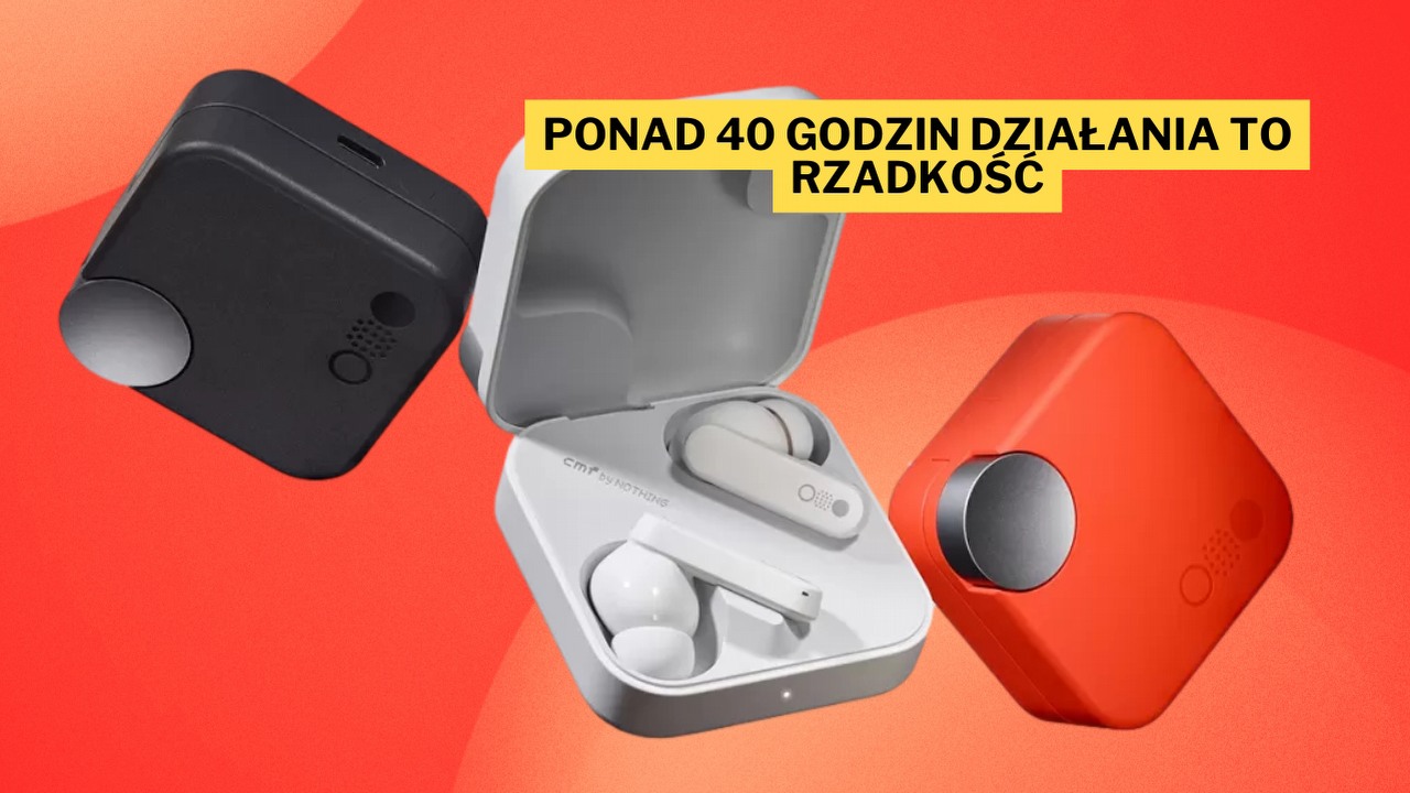 Te słuchawki douszne będę Wam polecać przy każdej okazji. CMF by Nothing Buds Pro 2 czarują nie tylko niską ceną, ale też potężną baterią oraz obsługą ANC i kodeka LDAC, źródło grafiki: Nothing.