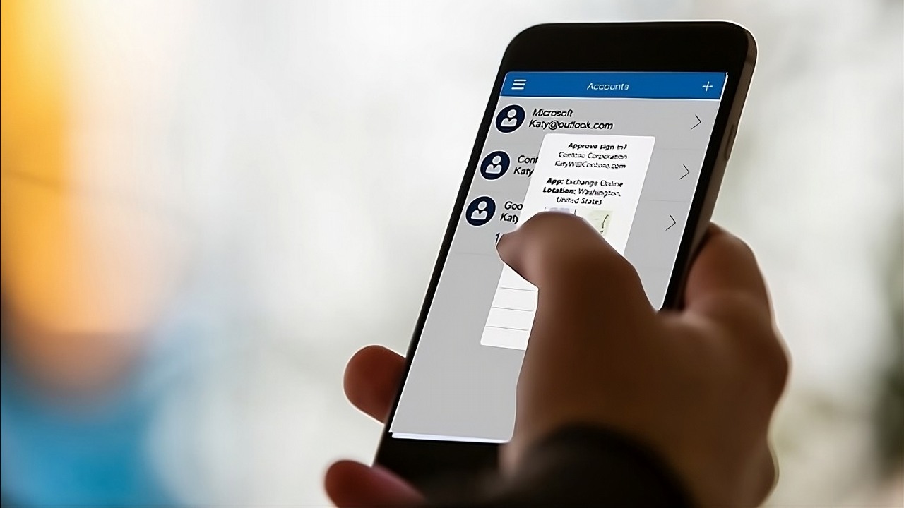 Jak przenieść Microsoft Authenticator na nowy telefon? Odpowiadamy, źródło grafiki: Microsoft.