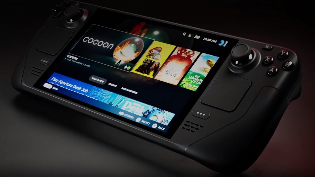 Zepsuty Steam Deck dostał nowe życie jako gamingowy Mini PC. Majsterkowicz pokazuje jak za grosze stworzyć niezłą maszynę do gier, źródło grafiki: Valve.