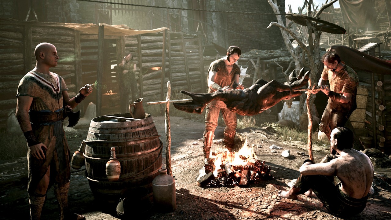 Pyszności ze świata Gothica są na wyciągnięcie ręki. Dzięki oficjalnej książce kucharskiej przygotujesz potrawkę z chrząszcza a la Snaf, gulasz Thekli, a nawet Łzy Innosa, źródło grafiki: THQ Nordic.