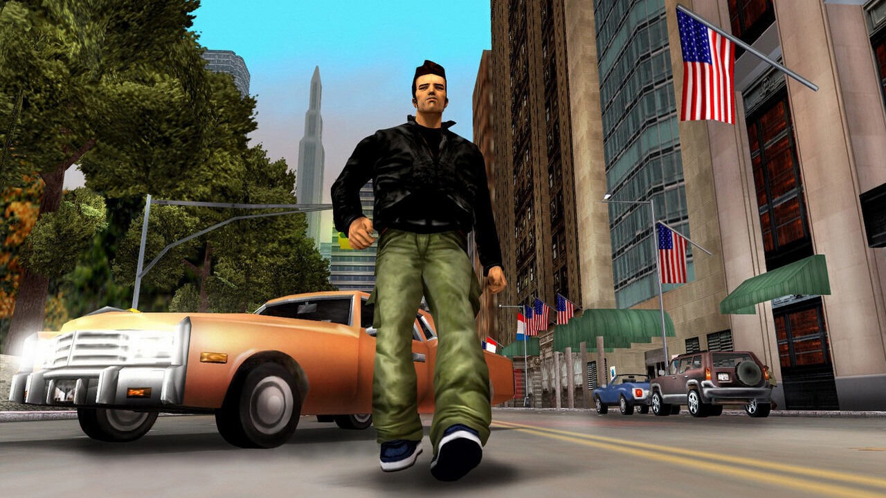 Ulice w GTA 3 i Vice City były zbyt czyste, więc twórca z Rockstara celowo wypełnił je śmieciami. Z San Andreas musiał jednak je usunąć, źródło grafiki: Rockstar Games.