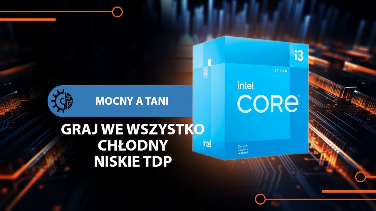Tani procesor, który jest wystarczająco chłodny już na pudełkowym coolerze i utrzymuje wysoką płynność w wymagających grach.