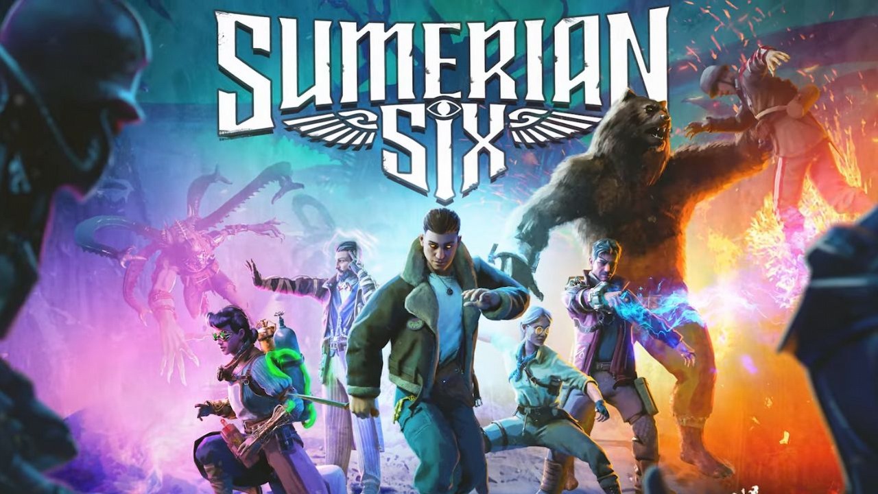 Nowa strategia dla fanów kultowej serii Commandos prezentuje alternatywną, zwariowaną wersję II wojny światowej. Sumerian Six jest już dostępne na Steam, GOG i w EGS, źródło grafiki: Devolver Digital..