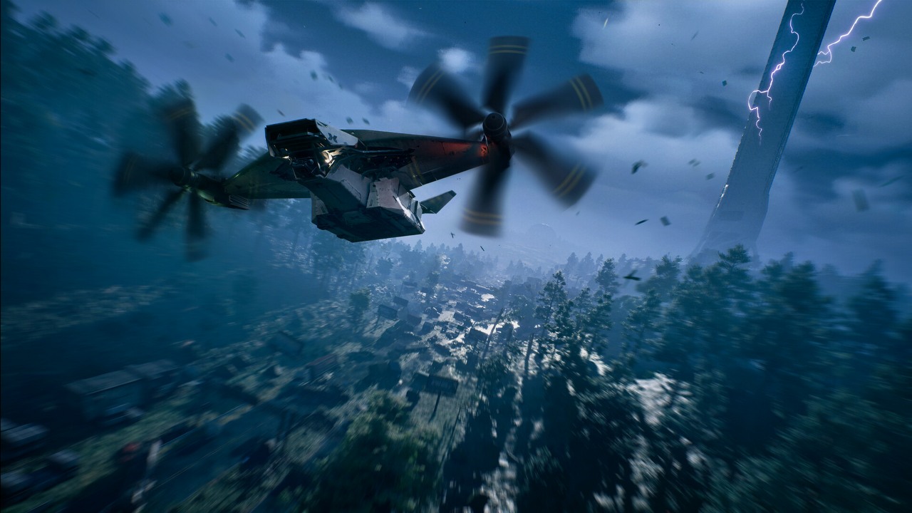 Nowa postapokaliptyczna strzelanka z otwartym światem ma przypominać Hadesa w podejściu do fabuły. Twórcom Exoborne zależy, by nie odstraszyć graczy na „dzień dobry”, źródło grafiki: Sharkmob / Level Infinite..